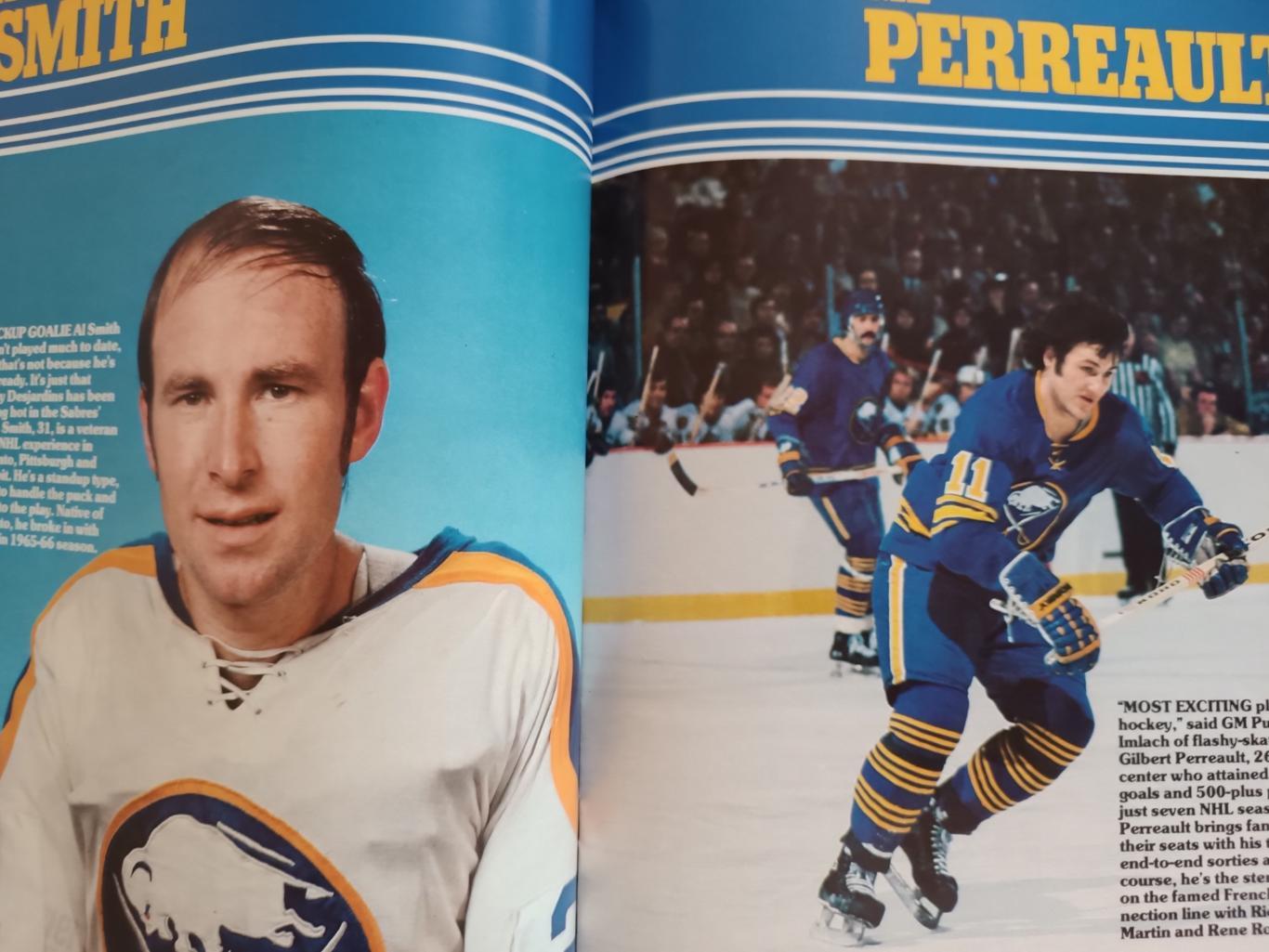 ХОККЕЙ АЛЬБОМ ЕЖЕГОДНИК НХЛ БАФФАЛО 1976-77 NHL YEARBOOK ALBOM BUFFALO SABRERS 4