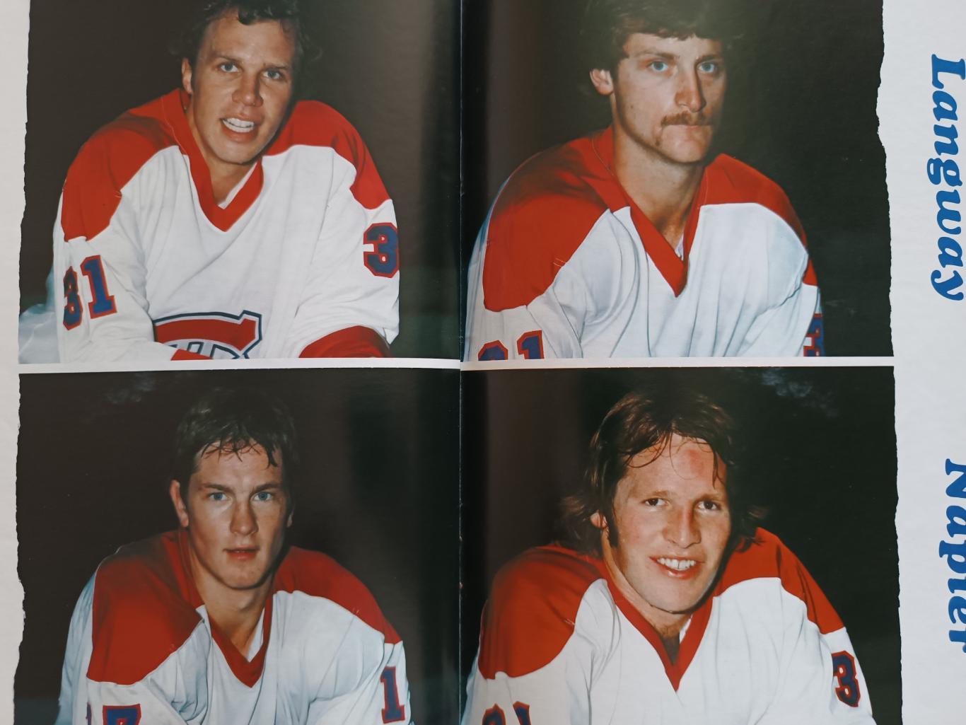 ХОККЕЙ АЛЬБОМ ЕЖЕГОДНИК НХЛ КАНАДИЕНС 1978-79 NHL YEARBOOK ALBOM TEAM CANADIENS 6