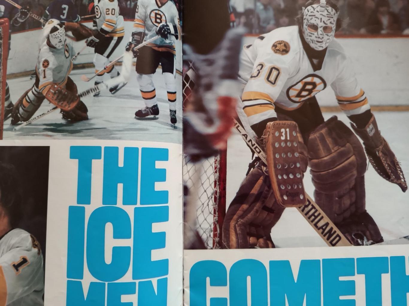 ХОККЕЙ АЛЬБОМ ЕЖЕГОДНИК НХЛ БОСТОН БРЮИНЗ 1976-77 NHL YEARBOOK BOSTON BRUINS 2