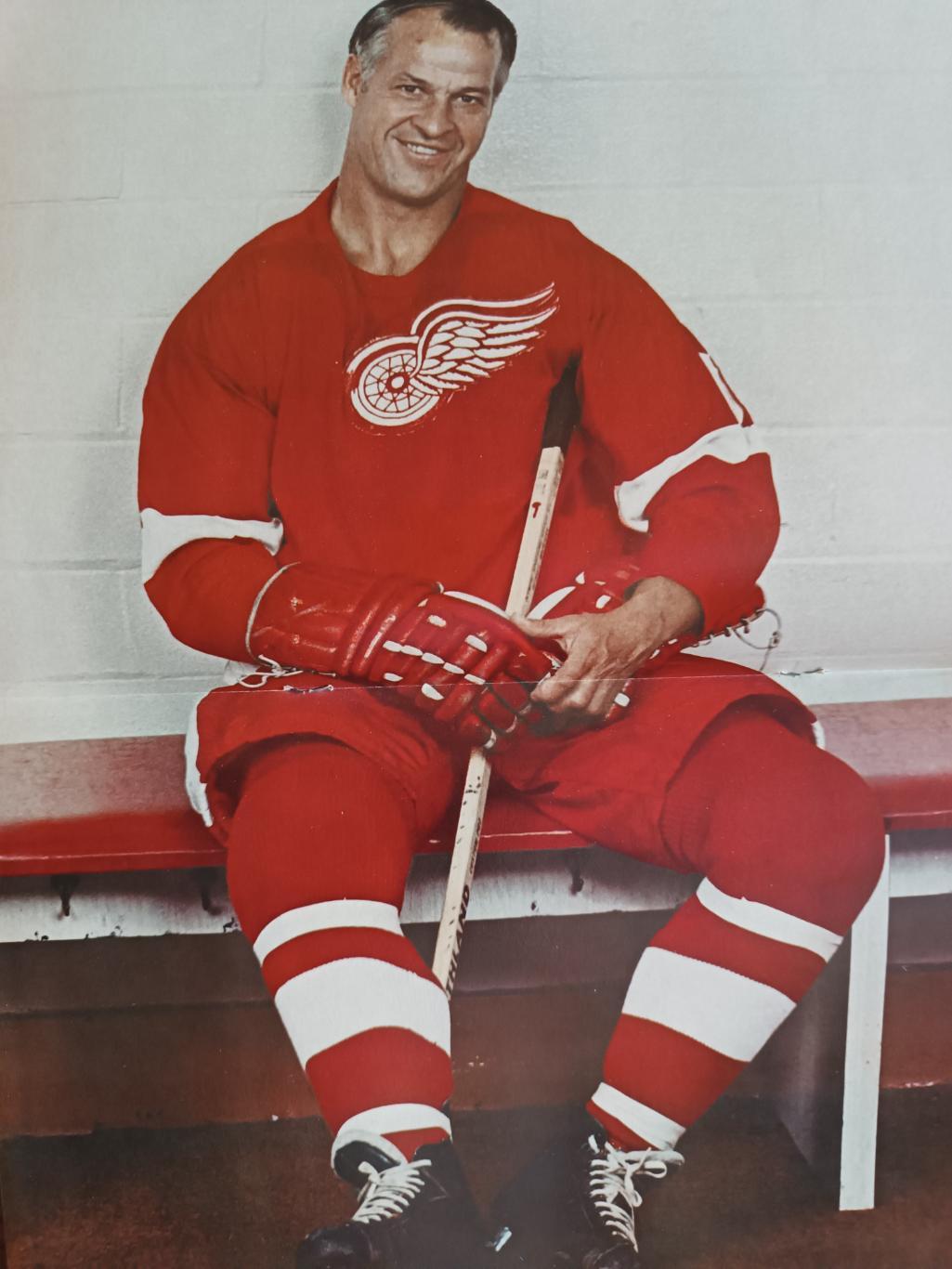 ХОККЕЙ КНИГА АЛЬБОМ НХЛ ГОРДИ ХОУ 25 СЕЗОНОВ NHL 1970 GORDIE HOWE 25 NHL SEASONS 4