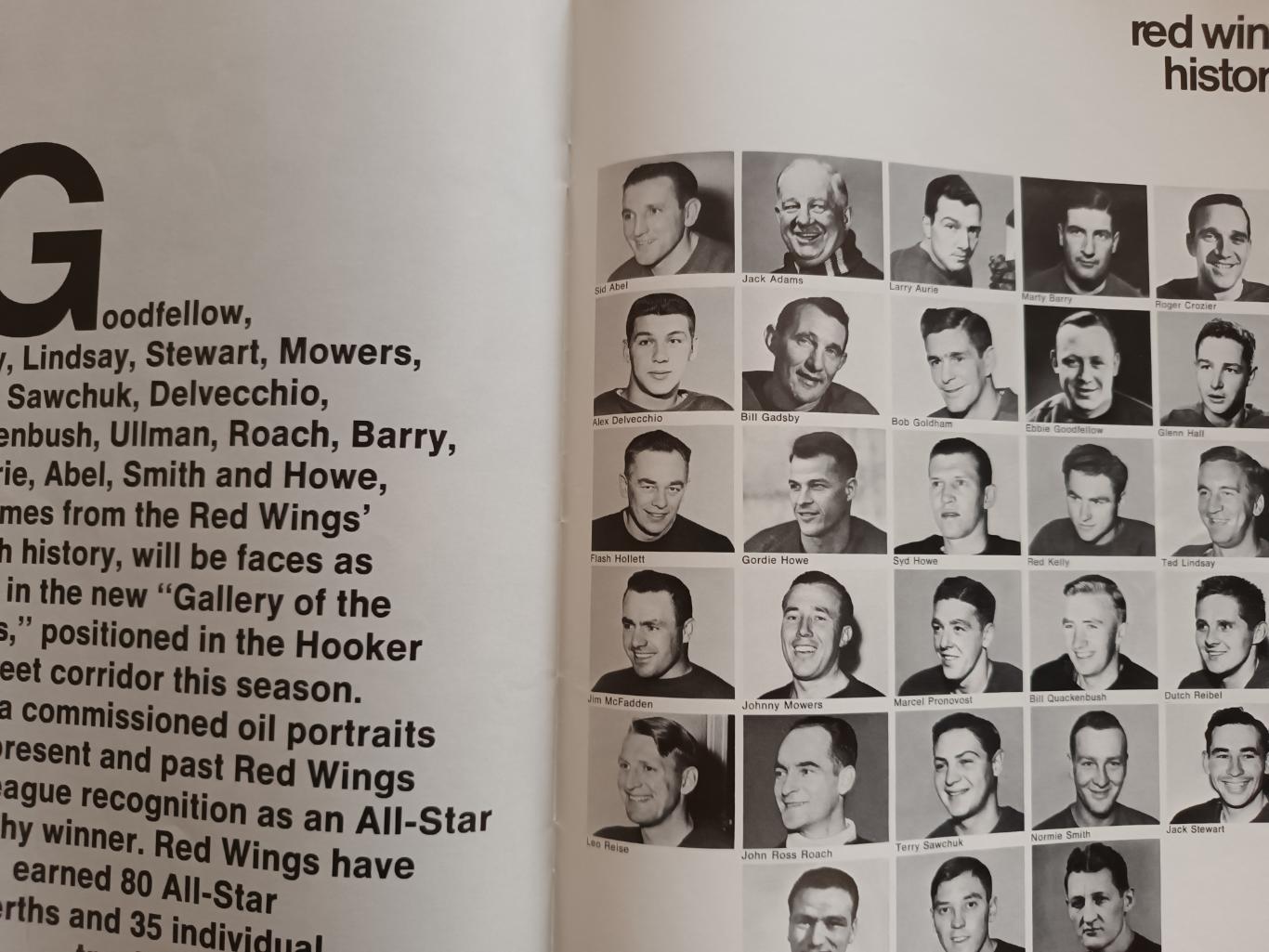 ХОККЕЙ ЕЖЕГОДНИК НХЛ ДЕТРОЙТ РЕД ВИНГЗ 1967-68 NHL YEARBOOK DETROIT RED WINGS 6