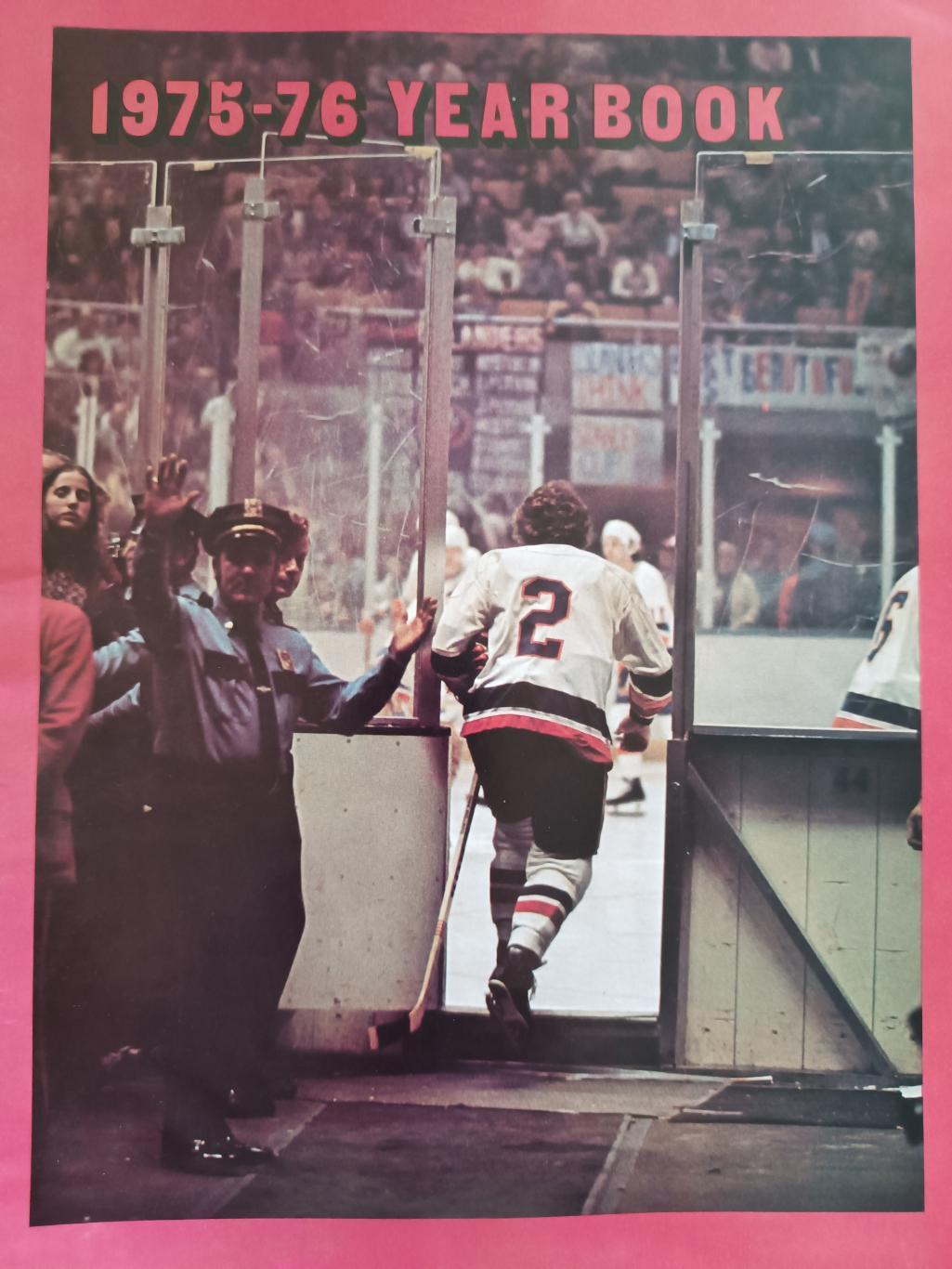 ХОККЕЙ СПРАВОЧНИК ЕЖЕГОДНИК НХЛ АЙЛЕНДЕРС 1975-76 NHL NY ISLANDERS YEARBOOK 1