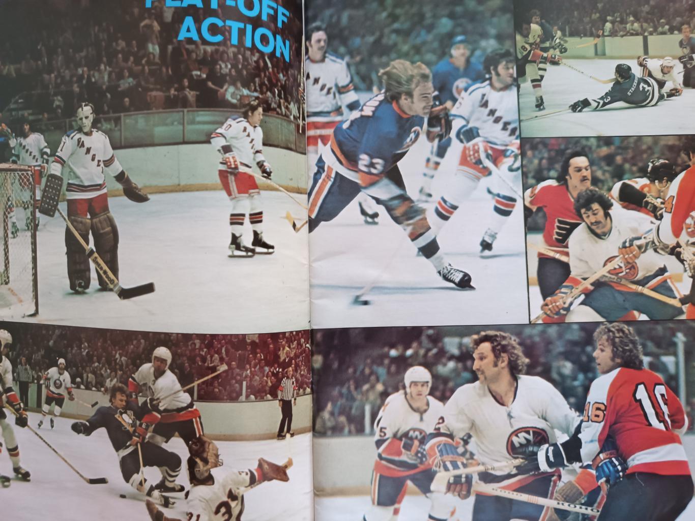 ХОККЕЙ СПРАВОЧНИК ЕЖЕГОДНИК НХЛ АЙЛЕНДЕРС 1975-76 NHL NY ISLANDERS YEARBOOK 2