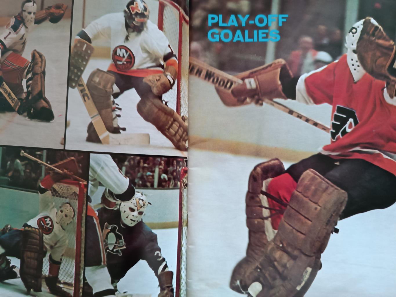 ХОККЕЙ СПРАВОЧНИК ЕЖЕГОДНИК НХЛ АЙЛЕНДЕРС 1975-76 NHL NY ISLANDERS YEARBOOK 3