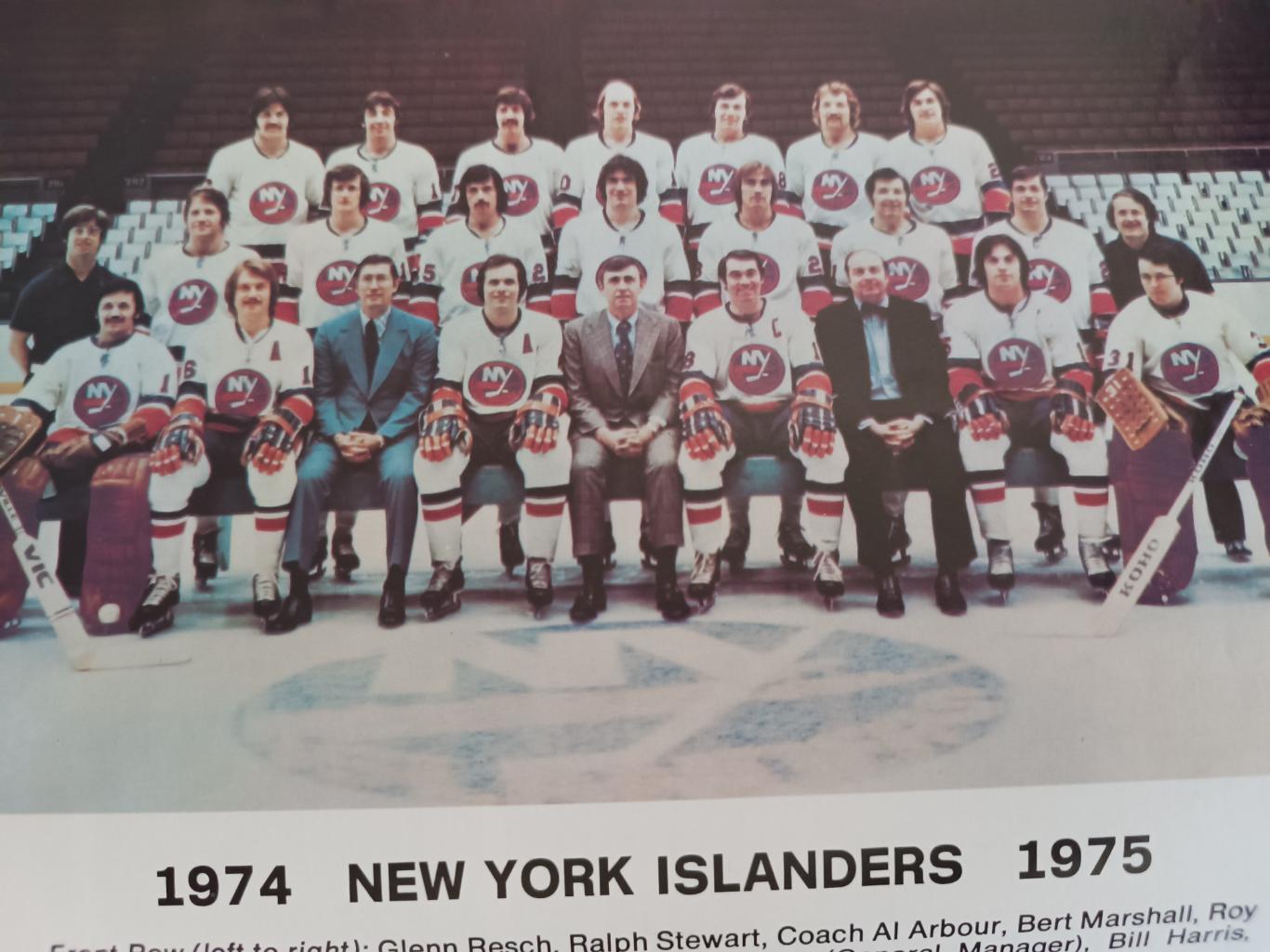 ХОККЕЙ СПРАВОЧНИК ЕЖЕГОДНИК НХЛ АЙЛЕНДЕРС 1975-76 NHL NY ISLANDERS YEARBOOK 4