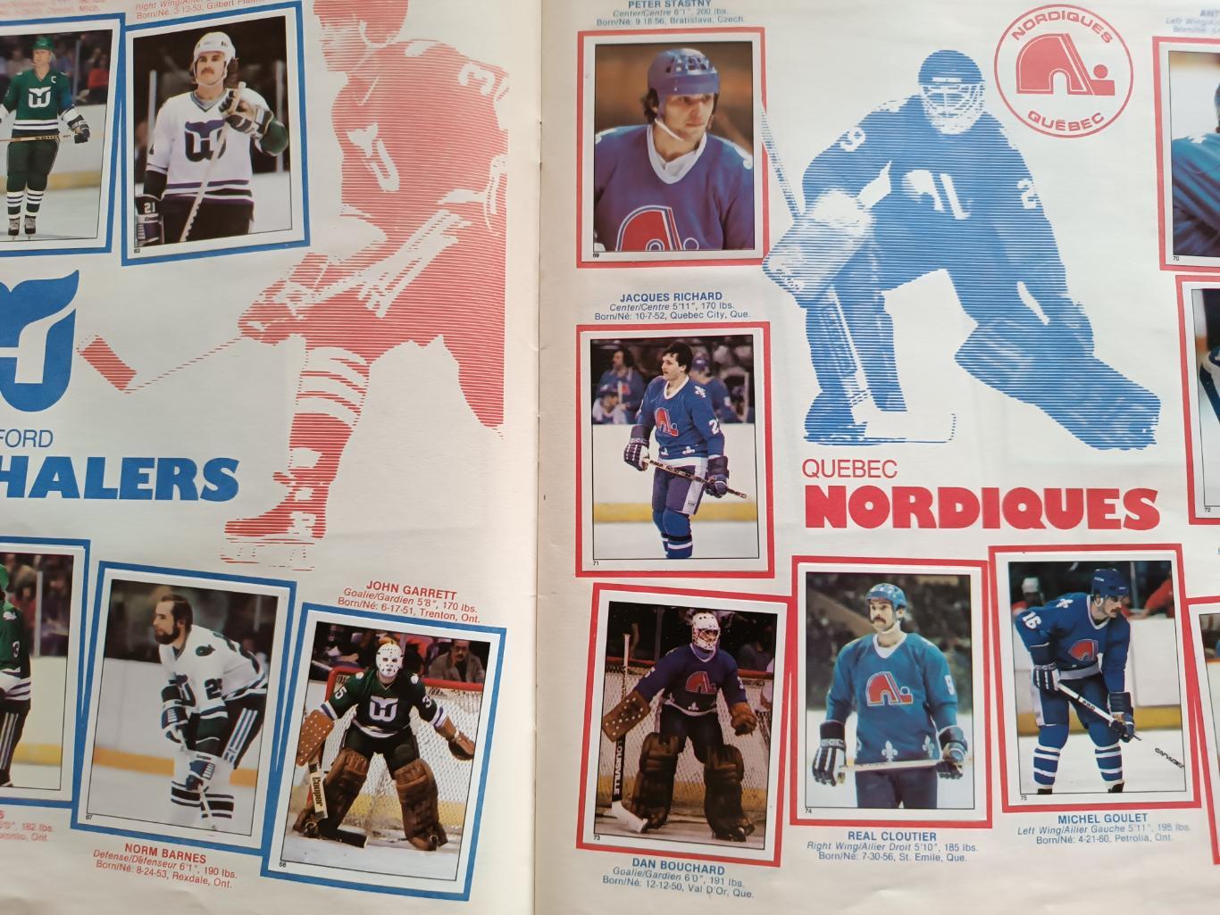 ХОККЕЙ АЛЬБОМ НАКЛЕЕК НХЛ О ПИИ ЧИИ 1981 NHL O-PEE-CHEE STICKER ALBUM 3