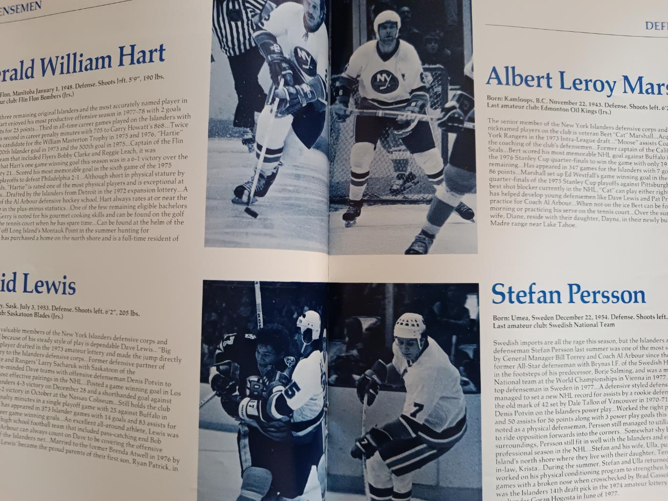 ХОККЕЙ СПРАВОЧНИК ЕЖЕГОДНИК НХЛ АЙЛЕНДЕРС 1978-79 NHL NY ISLANDERS YEARBOOK 3