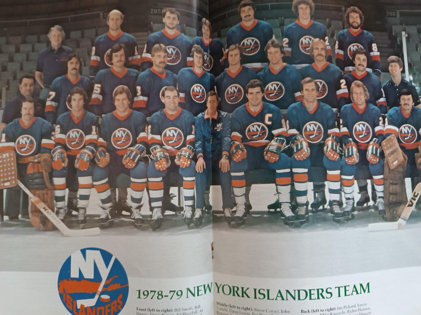 ХОККЕЙ СПРАВОЧНИК ЕЖЕГОДНИК НХЛ АЙЛЕНДЕРС 1978-79 NHL NY ISLANDERS YEARBOOK 4