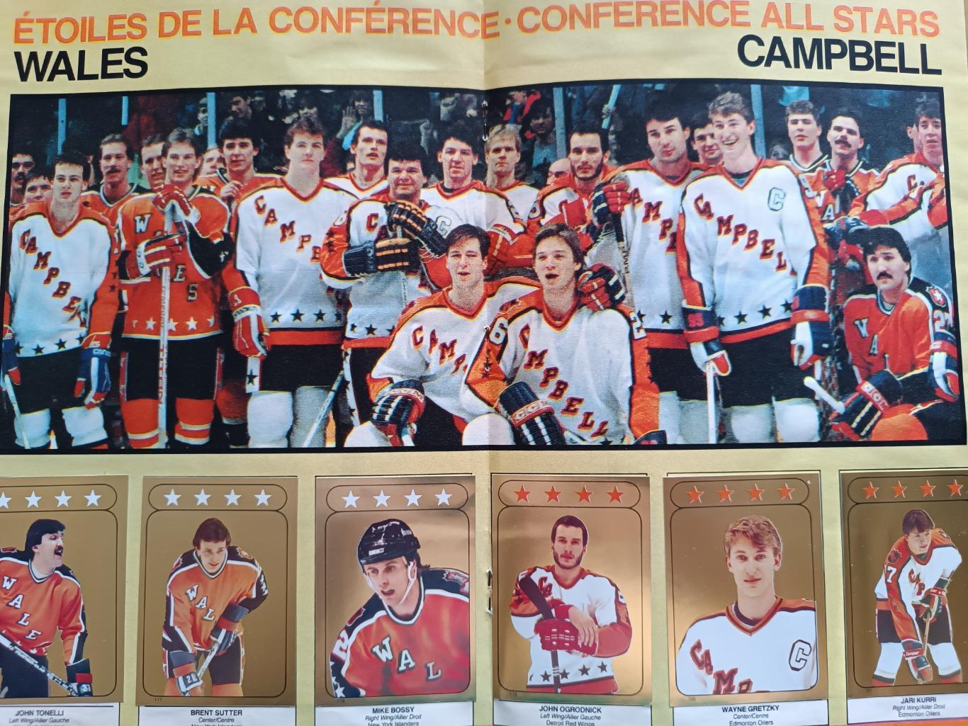 ХОККЕЙ АЛЬБОМ НАКЛЕЕК НХЛ О ПИИ ЧИИ 1985 NHL O-PEE-CHEE STICKER ALBUM 5