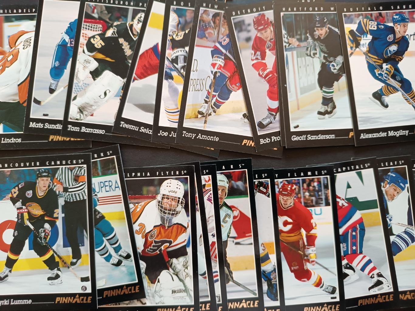 ХОККЕЙ НАБОР КАРТОЧЕК НХЛ ПИННЕКЛ 1993-94 NHL PINNACLE CARD FULL SET #1-400