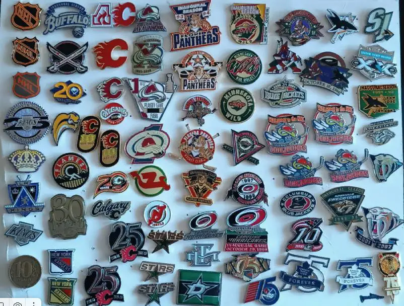 ХОККЕЙ ЗНАK НХЛ 5 ЛЕТ ФЛОРИДА ПАНТЕРС 1994-99 NHL ANNIVERSARY FLORIDA PANTHERS 2