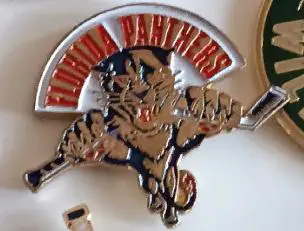 ХОККЕЙ ЗНАK НХЛ КЛЮШКА ФЛОРИДА ПАНТЕРС 1995-96 NHLFLORIDA PANTHERS