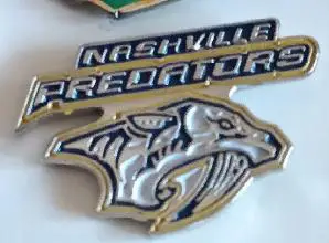 ХОККЕЙ ЗНАK НХЛ НЭШВИЛЛ ПРЕДАТОРС 1999-2000 NHL NASHVILLE PREDATORS PIN 1