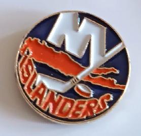 ХОККЕЙ ЗНАK НХЛ НЬЮ ЙОРК АЙЛЕНДЕРС 1997 NHL NEW YORK ISLANDERS PIN 1