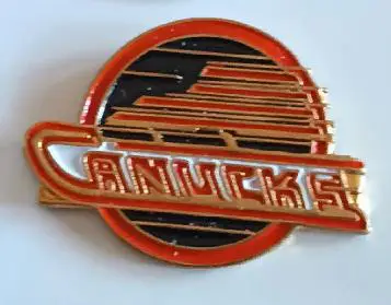 ХОККЕЙ ЗНАK НХЛ ЭМБЛЕМА ВАНКУВЕР КЭНАКС 1993-1997 NHL VANCOUVER CANUCKS LOGO PIN 1