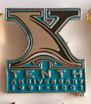 ХОККЕЙ ЗНАK НХЛ 10 ЛЕТ АКУЛЫ ШАРКС 1991-2001 NHL SAN JOSE SHARKS ANNIVERSARY PIN