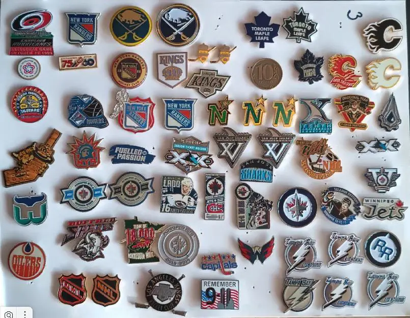 ХОККЕЙ ЗНАK НХЛ ЭМБЛЕМА ВИННИПЕГ 2010 NHL WINNIPEG JETS LOGO PIN 2