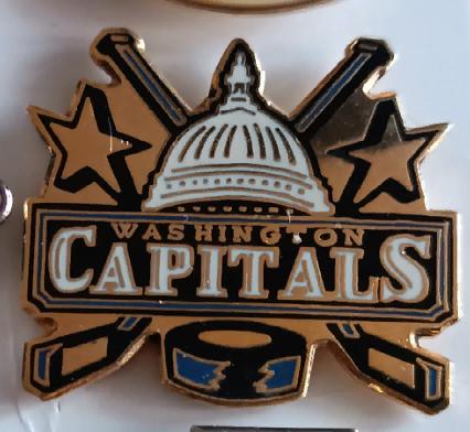 ХОККЕЙ ЗНАK НХЛ КАПИТОЛИЙ ВАШИНГТОН КАПИТАЛ 2006 NHL WASHINGTON CAPITALS LOGO