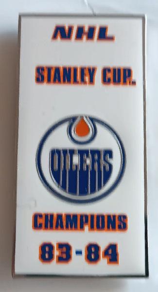 ЗНАK НХЛ ПЛЭЙОФФ КУБОК СТЭНЛИ ЭДМОНТОН 1983 NHL STANLEY CUP EDMONTON OILERS PIN