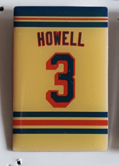 ХОККЕЙ ЗНАK НХЛ РЭЙДНЖЕРС ГАРРИ ХОУЭЛЛ NHL RANGERS GARRY HOWELL #3 PIN