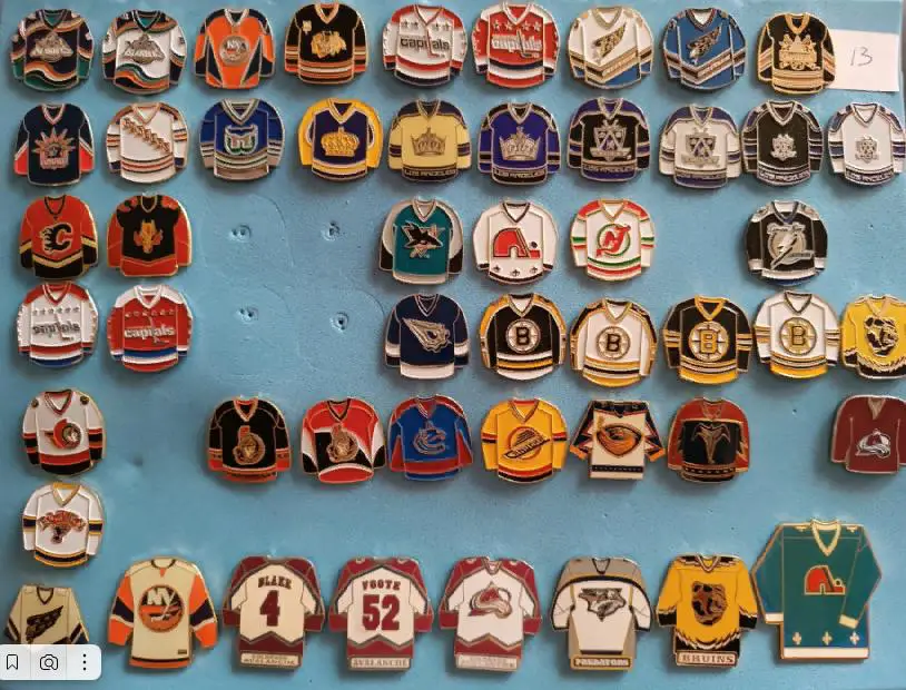 ЗНАК ХОККЕЙ НХЛ БОСТОН БРЮИНЗ ДЖЕРСИ NHL BOSTON BRUINS JERSEY PIN5 2
