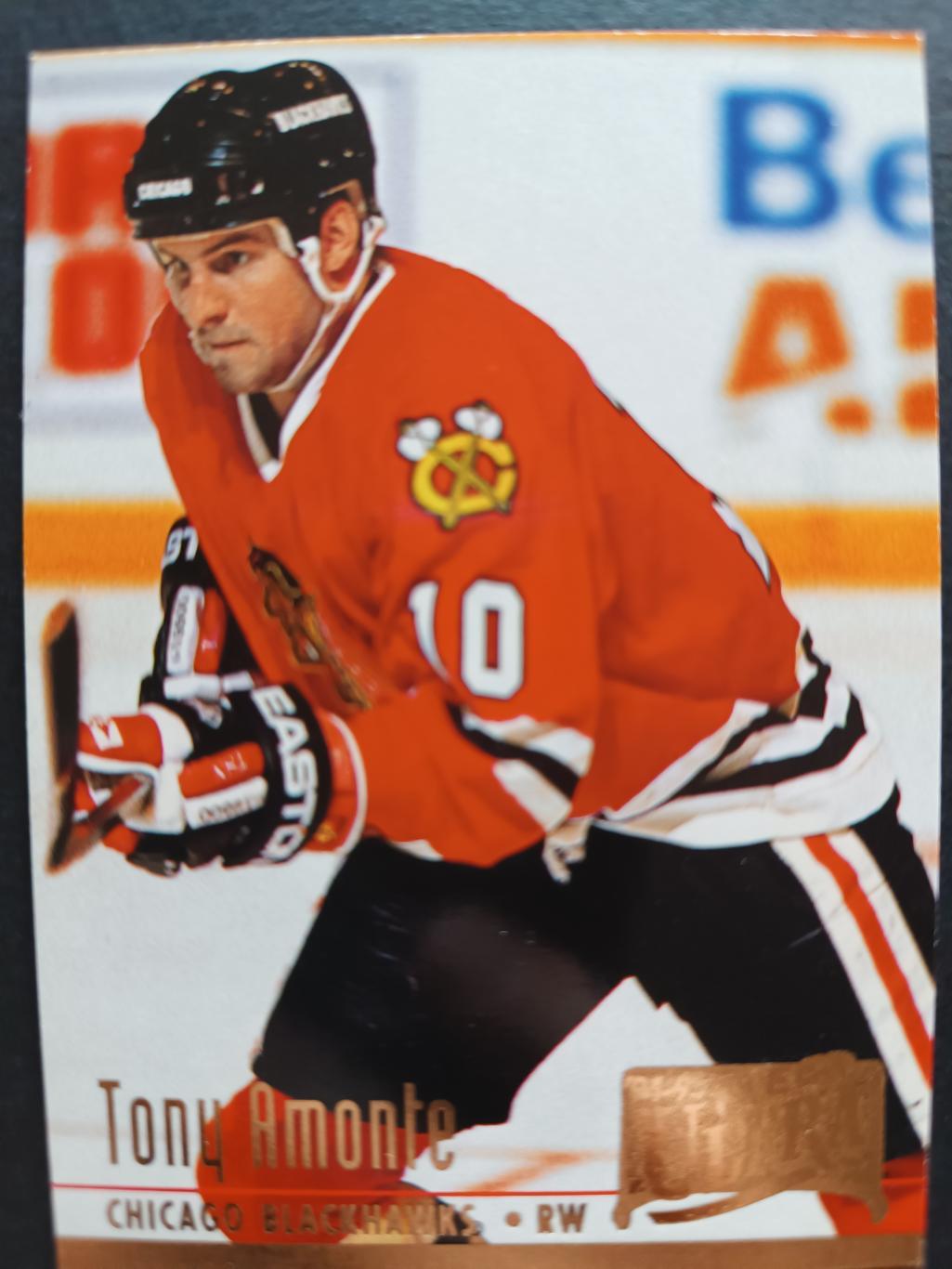 ХОККЕЙ КАРТОЧКА НХЛ FLEER ULTRA 1994-95 NHL TONY AMONTE BLACK HAWKS #273