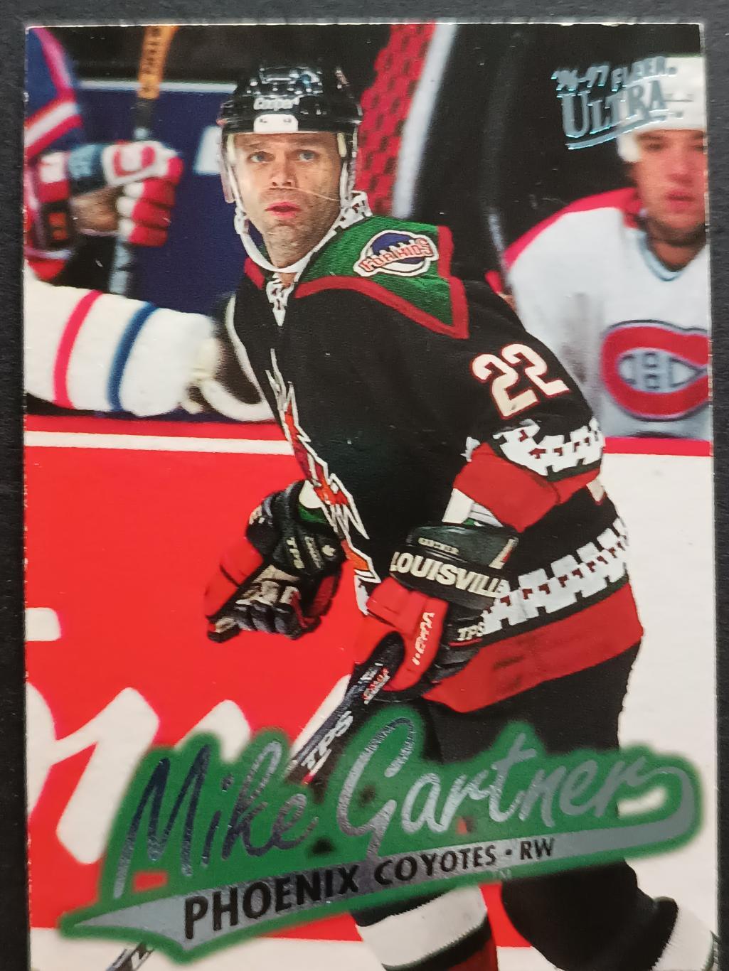 ХОККЕЙ КАРТОЧКА НХЛ FLEER ULTRA 1996-97 NHL MIKE GARTNER PHOENIX COYOTES #130