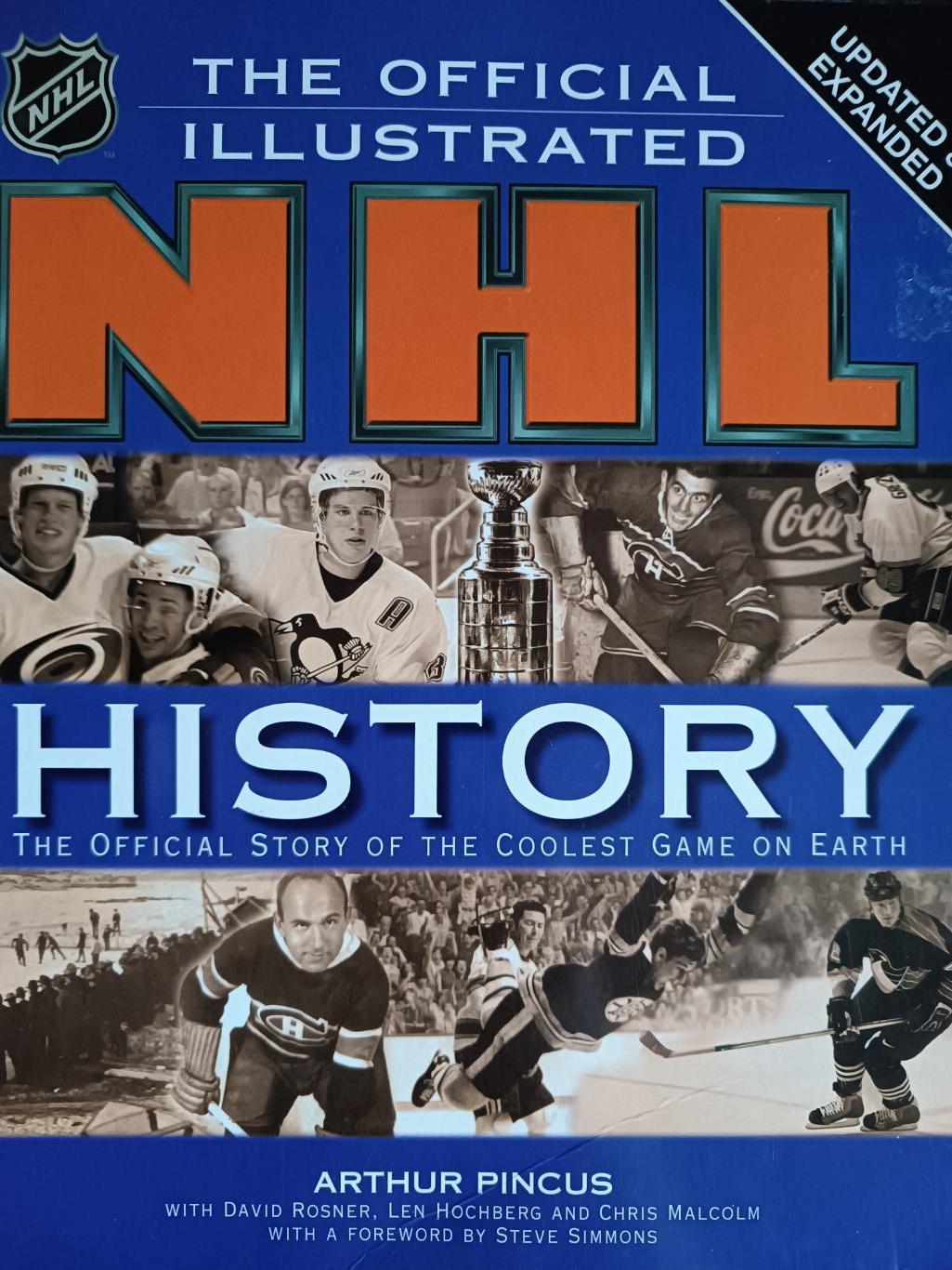 ХОККЕЙ КНИГА ИСТОРИЯ НХЛ 2000 THE OFFICIAL ILLUSTRATED NHL HISTORY BOOK