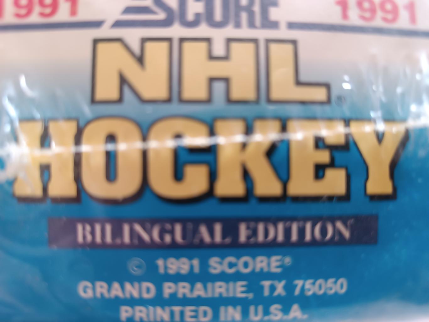 ХОККЕЙ НАБОР КАРТОЧЕК НХЛ 1991-92 SCORE OFFICIAL HOCKEY CARD SET #1-660 3