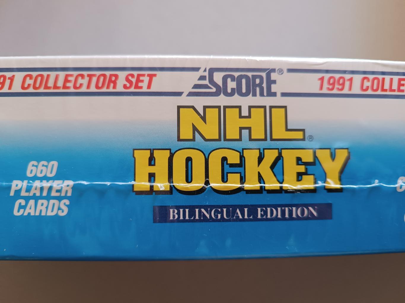 ХОККЕЙ НАБОР КАРТОЧЕК НХЛ 1991-92 SCORE OFFICIAL HOCKEY CARD SET #1-660 4