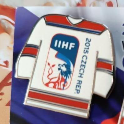 ХОККЕЙ ЗНАЧОК ЧЕМПИОНАТ МИРА ПО ХОККЕЮ 2015 IIHF WORLD HOCKEY CHAMPIONSHIP PIN1