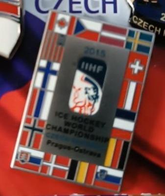 ХОККЕЙ ЗНАЧОК ЧЕМПИОНАТ МИРА ПО ХОККЕЮ 2015 IIHF WORLD HOCKEY CHAMPIONSHIP PIN2