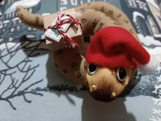 ИГРУШКА ЗМЕЯ СИМВОЛ 2025 ГОДА РУЧНАЯ РАБОТА HAND MADE