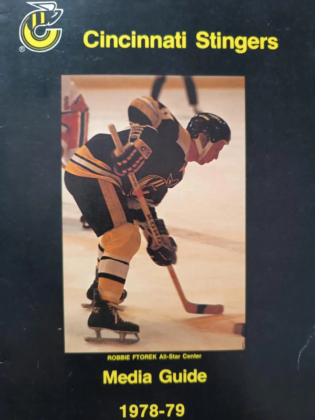 ХОККЕЙ СПРАВОЧНИК СТИНГЕРС ВХА 1978-79 WHA CINCINNATTI STINGERS MEDIA GUIDE