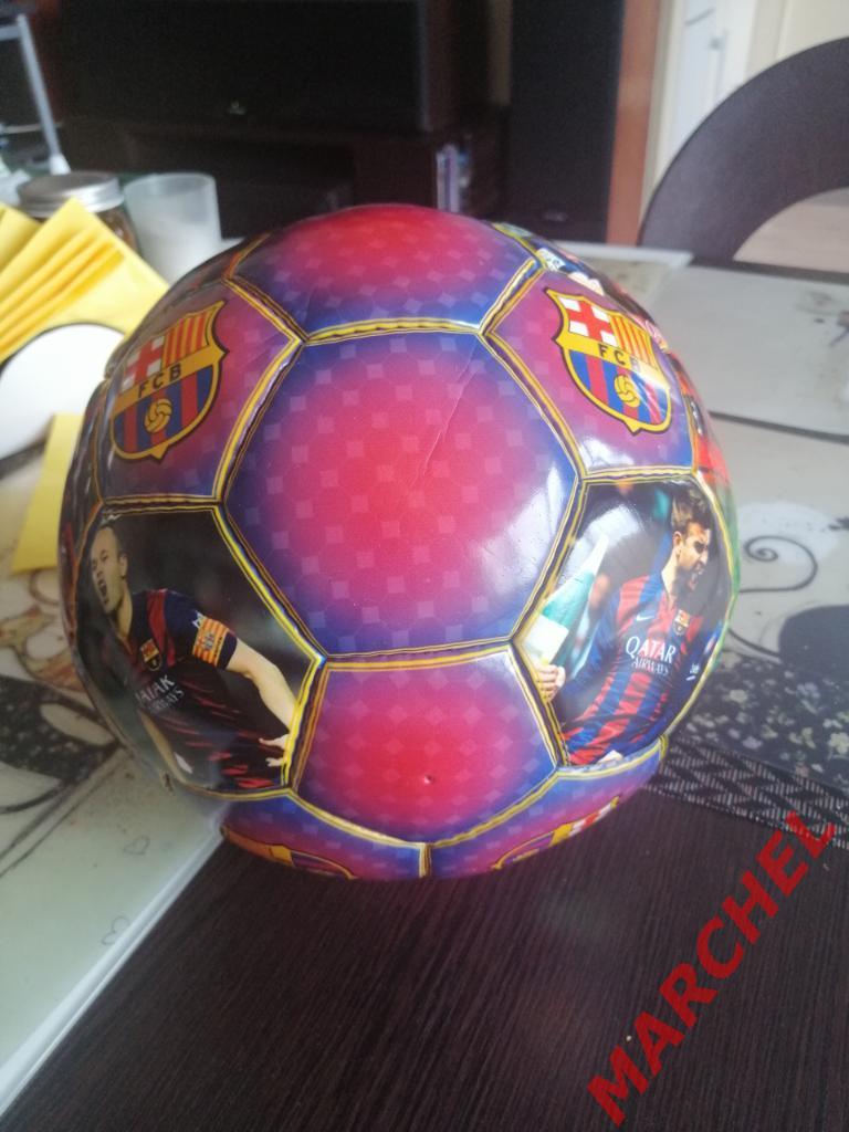 Мяч кожаный фк Барселона
