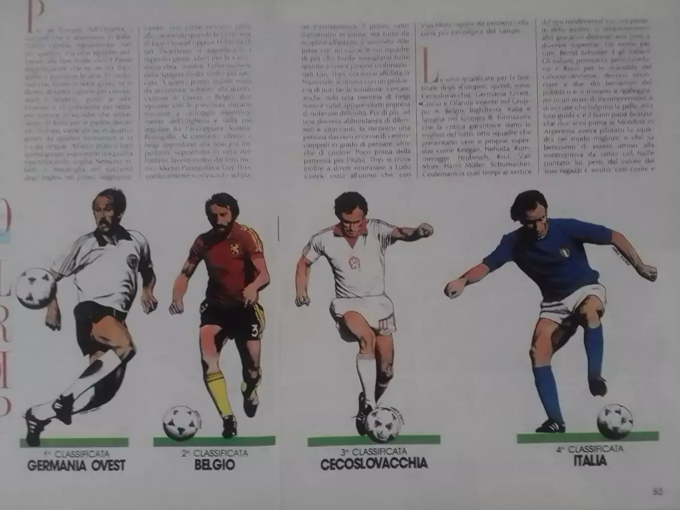 LA STORIA ЧЕМПИОНАТ ЕВРОПИ 1980! без заднего постера. Раритет. Оптом скидки 30%! 1