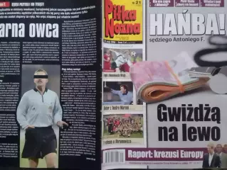 Pilka Nozna № 21. 2005 (Польша.) постер-. Оптом скидки 30%