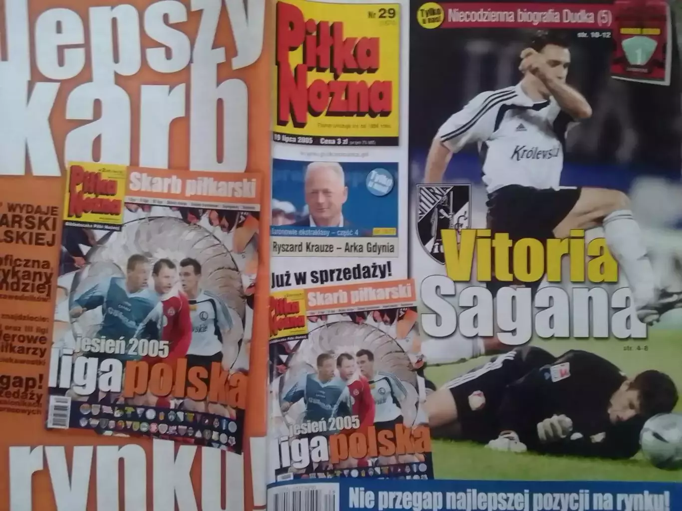 Pilka Nozna № 29. 2005 (Польша.) постер-. Оптом скидки 30%