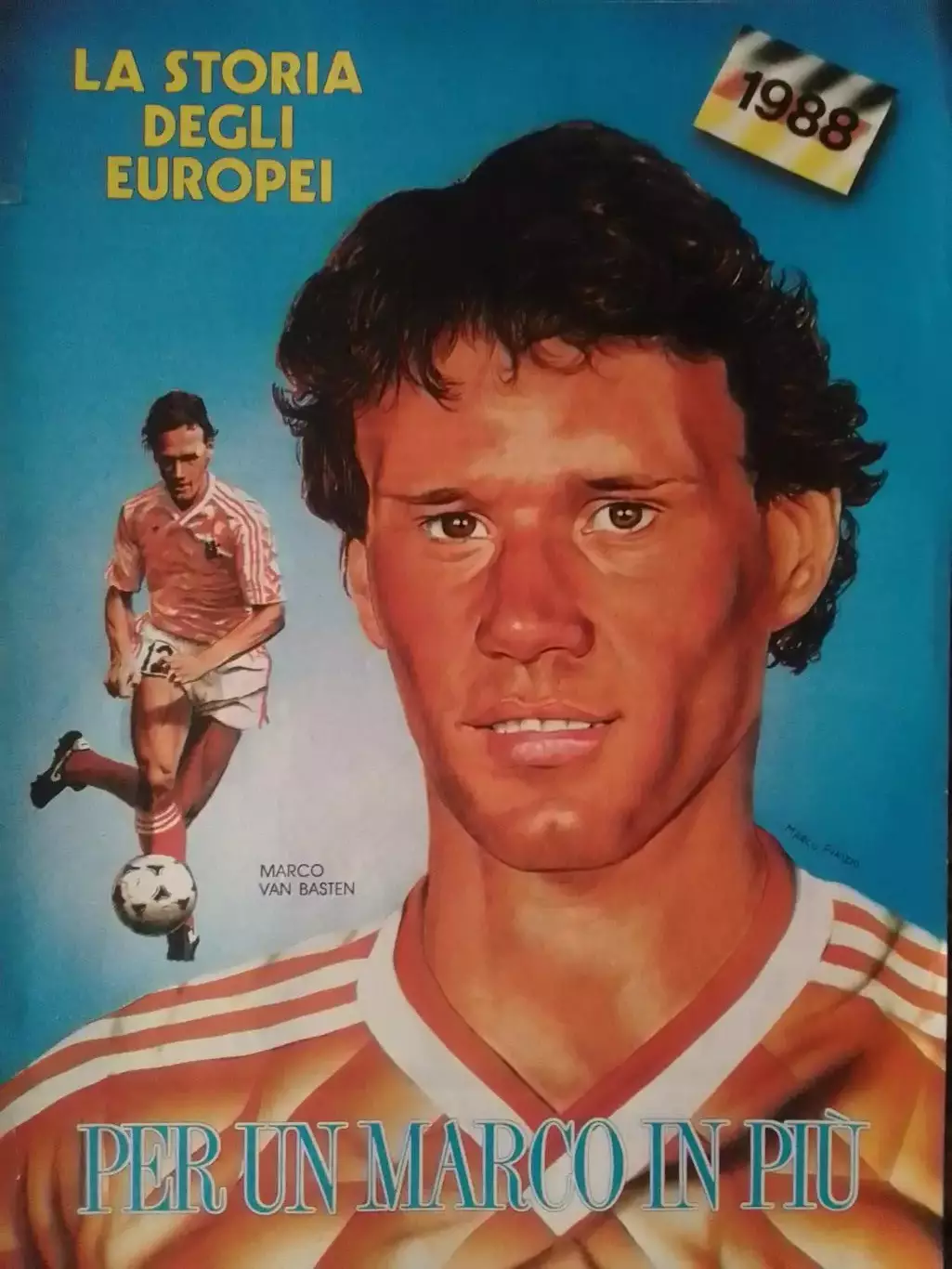 LA STORIA ЧЕМПИОНАТ ЕВРОПИ 1988! без заднего постера. Раритет. Оптом скидки 30%!