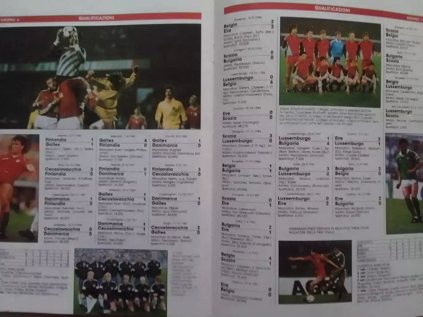 LA STORIA ЧЕМПИОНАТ ЕВРОПИ 1988! без заднего постера. Раритет. Оптом скидки 30%! 4
