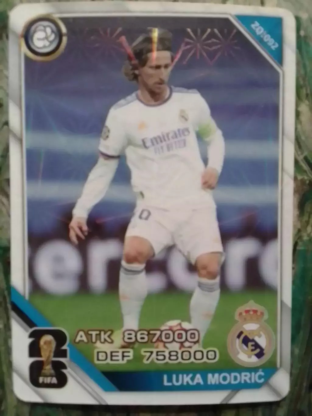 Карточка FIFA 2026 - Luca MODRIC. Лука МОДРИЧ. Хорватия, Реал. Оптом скидки 30%!