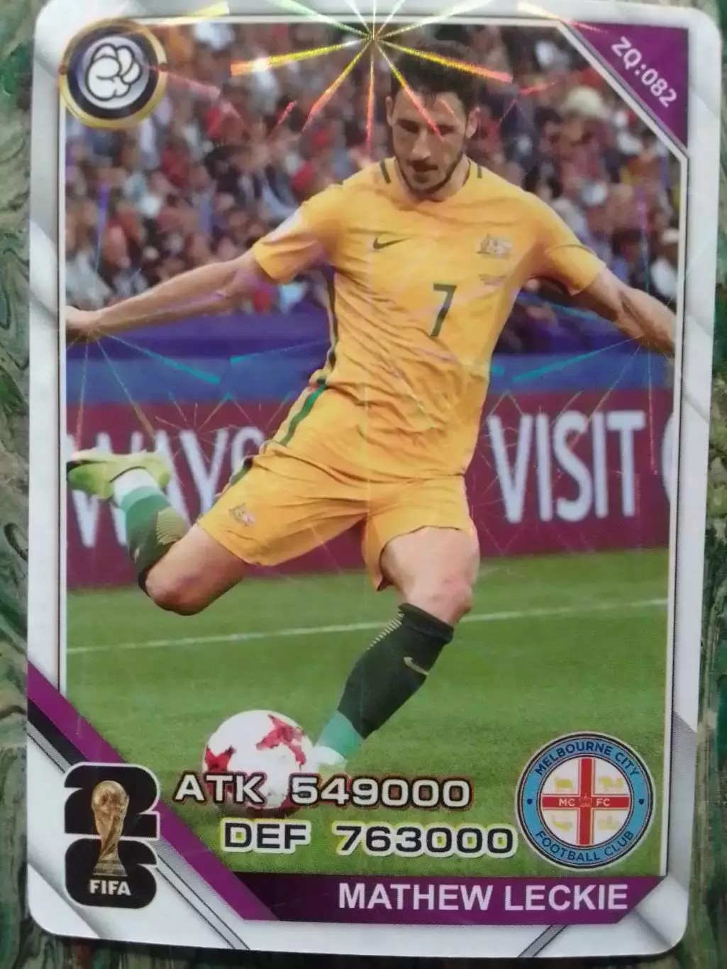 Карточка FIFA 26 - Mathew LECKIE, Метью ЛОКІ. Австралия, Оптом скидки до 30%