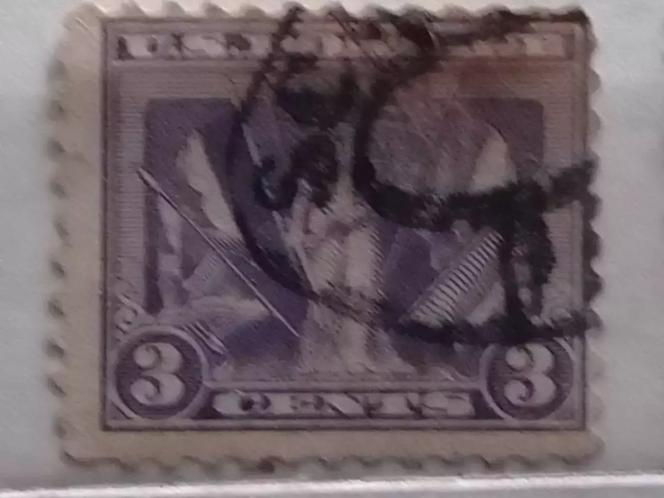 US Postage.1919г.№448.Победа в первой мировой-3 цента.(гашеная.) коллекц. марка.