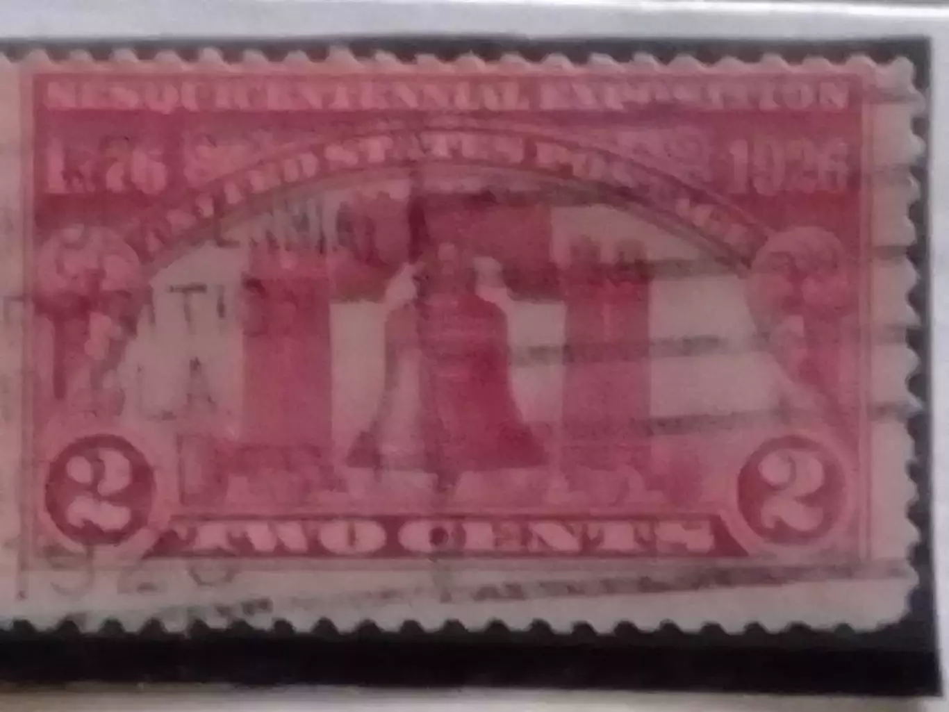 US Postage.1926.№ 503. красная-2цента.( гашеная.) коллекционная марка США.