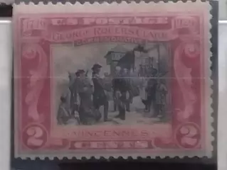 US Postage.1929 г.№514. карминово-черн.-2 цент.(не гашеная.) коллекц. марка США.