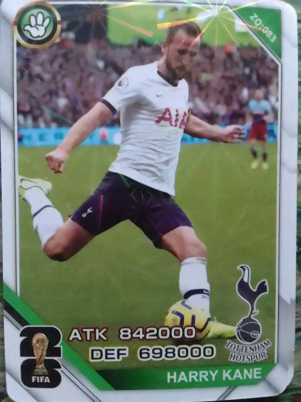 Карточка Harry KANE. Гарри КЕЙН - Англия, Тотенхем Хотспур. Оптом скидки 30%!