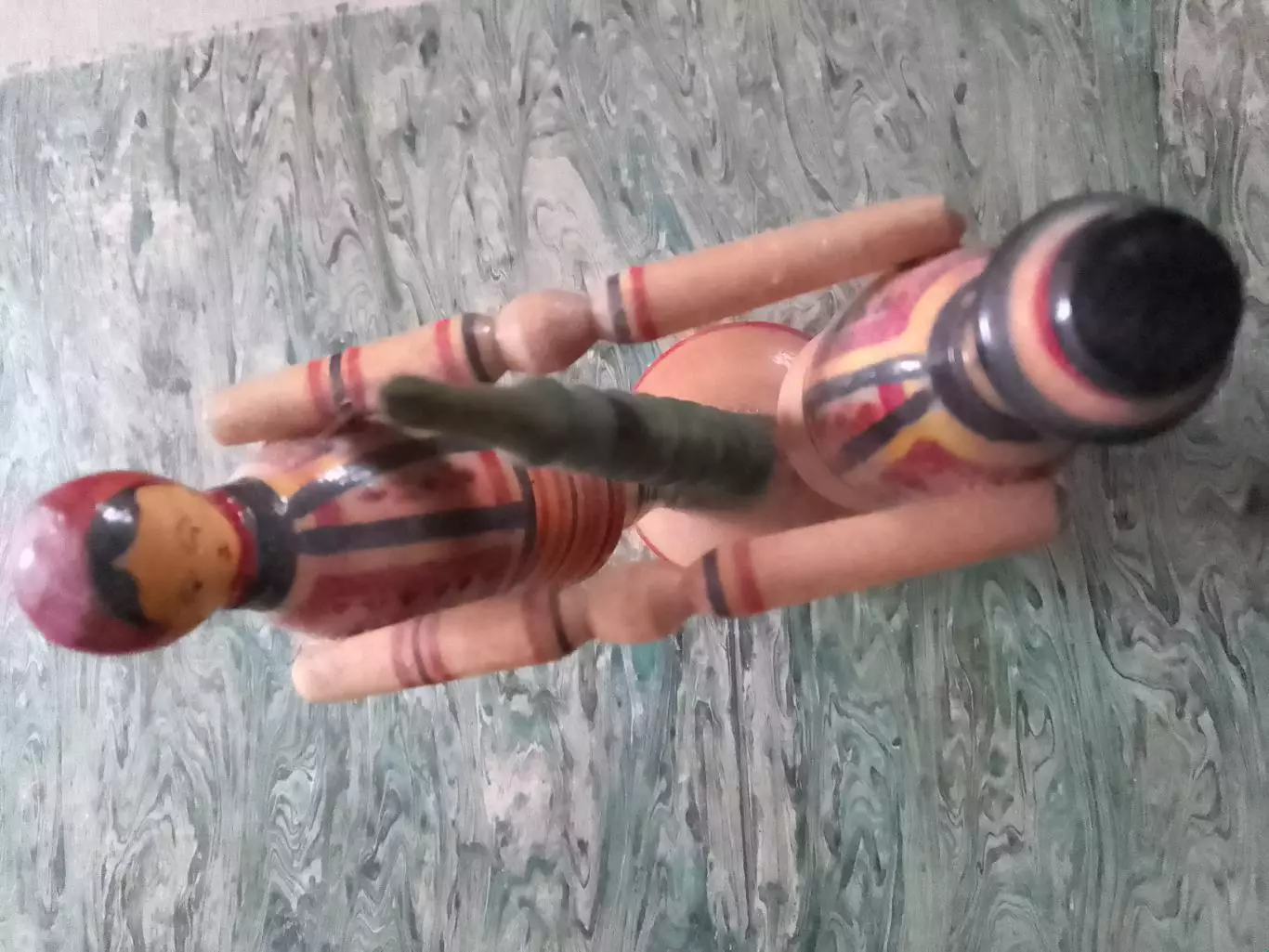 ГУЦУЛ І ГУЦУЛКА. Токарний виріб 80-х років. Оптом скидки до 30%! 2