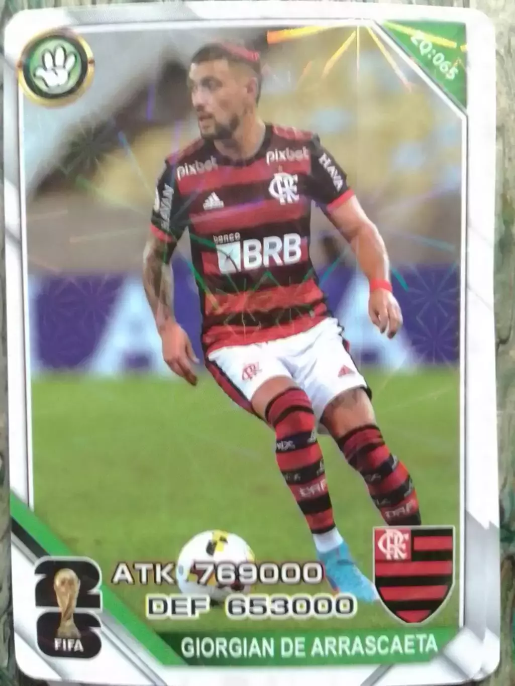 Карточка FIFA 26 - Giorgian DE ARRASCAETA. Уругвай, Фламенго. Оптом скидки 30%!