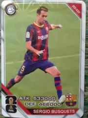 Карточка FIFA 26 - Sergio BUSQUETS, Сержио БУСКЕТС. Испания. Оптом скидки до 30%