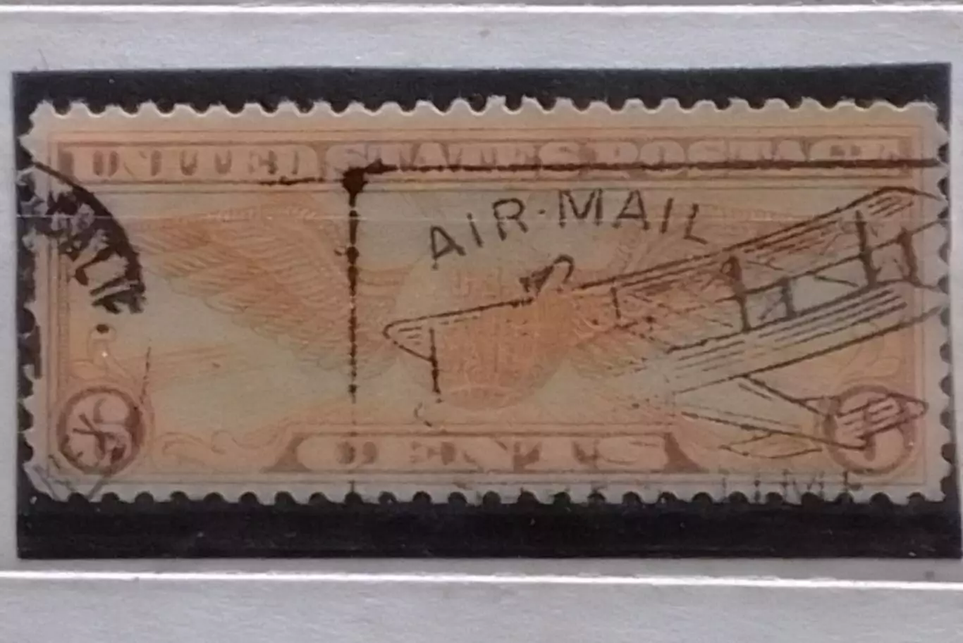 US Postage.1934 Avia № 19. Winget Globe. оранж.-6 c.(гаш.) Оптом скидки до 48%!